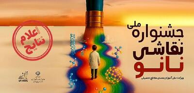  برگزیدگان جشنواره ملی نقاشی نانو معرفی شدند