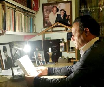  شاعر اهل گرمی مغان: کتاب‌ها روی دستمان ماند