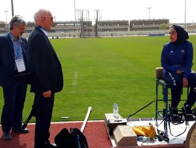  اسبقیان و کوهپایه‌زاده به اردوی پارادوومیدانی رفتند