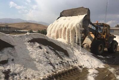  ذخیره سازی  ۱۷ هزار تن شن و نمک برای طرح راهداری زمستانی در خراسان شمالی