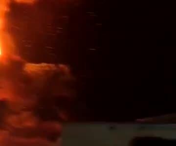  آتش‌سوزی در منطقه الشیاح در ضاحیه جنوبی بیروت