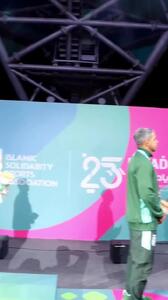  اشک یک ملت در رقابت‌ها کشورهای اسلامی در آمد؛ گریه سوزناک قهرمان افغانستانی