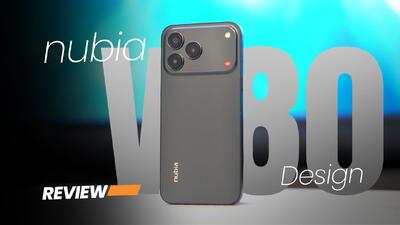  نوبیا V80 با اندروید ۱۶ و طراحی نزدیک به آیفون، وارد بازارهای آسیایی شد