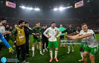  صعود دیوانه وار ایرلند به پلی آف جام جهانی با معجزه دقیقه نودی+عکس و ویدیو