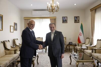  دیدار وزیر خارجه ایران با معاون سیاسی رئیس مجلس لبنان