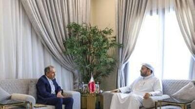  وزیر خارجه ایران به نخست‌وزیر قطر پیام کتبی ارسال کرد
