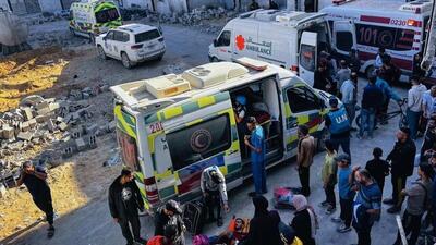  انتقال ۱۷ شهید به بیمارستان‌های غزه طی ۲۴ ساعت گذشته