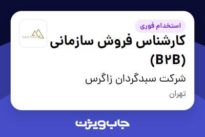  استخدام کارشناس فروش سازمانی (B2B) در شرکت سبدگردان زاگرس