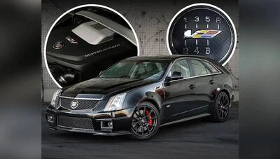  کادیلاک CTS-V اسپرت واگن؛ برتری مطلق نسبت به سدان‌ و هاچ‌بک‌/ تصاویر