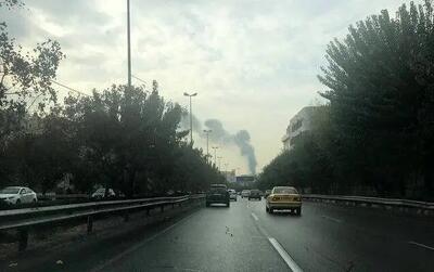  علت بلند شدن دود غلیظ در شرق تهران