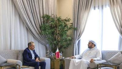  وزیر خارجه ایران به نخست‌وزیر قطر پیام کتبی ارسال کرد