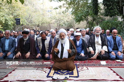  اقامه نماز نماز طلب باران در ورامین