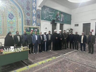  دفتر «مصلحین و خادمیاران حقوقی» بخش مرکزی در مسجد خواجه عسکر بم افتتاح شد