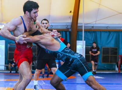  خیز بلند آذربایجان برای موفقیت در بازی‌های کشورهای اسلامی/ تمرین با قهرمانان کشتی المپیک قبل از پرواز به ریاض