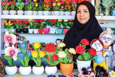  روایتی از دست‌های هنرمند مادر و اشتغال خانواده