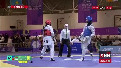  روژان گودرزی صاحب نشان ارزشمند برنز شد