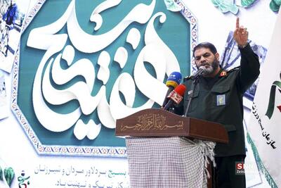  سردار معروفی: بسیج جان می‌دهد، اما ناموس خود را حفظ می‌کند/ شعار «زن زندگی آزادی» را از ما دزدیدند + فیلم