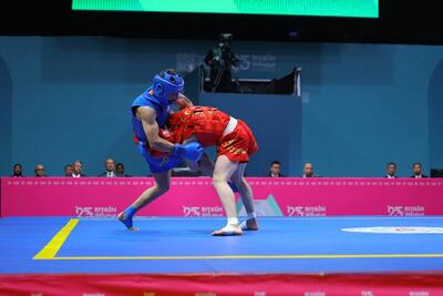  عرفان محرمی به فینال ووشو صعود کرد+ فیلم