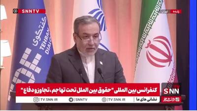 عراقچی: رژیم صهیونیستی متکی به چک سفید امضای واشنگتن و برخی دول اروپایی است
