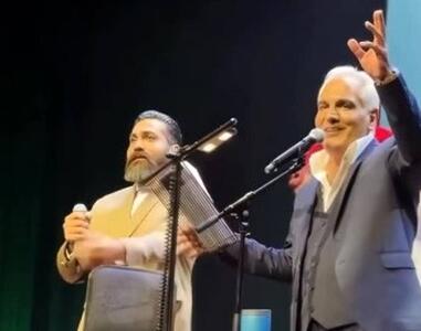  مهران مدیری در دبی روی جنیفر لوپز را کم کرد!