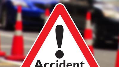  تصادف زنجیره‌ای ۴ سرویس کارکنان در بزرگراه همدانی