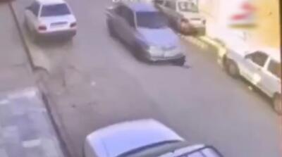  زیر گرفتن وحشتناک یک دانش آموز در مشهد