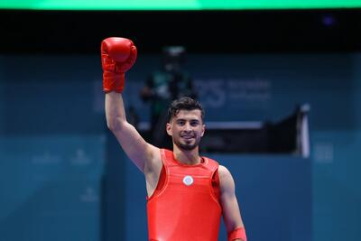  کسب مدال طلای ووشو توسط عرفان محرمی 