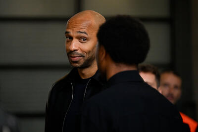  تیری آنری: نوبت قهرمانی آرسنال است؛ امیدوارم بدشانسی نیاورم