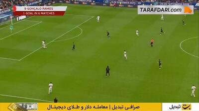  گل ژائو نوس به ارمنستان روی حرکت تیمی زیبای بازیکنان پرتغال (پرتغال 3-1 ارمنستان)