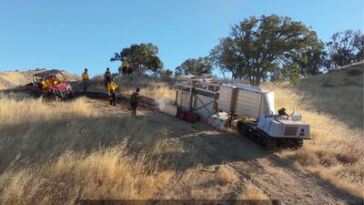  اجرای سریع، ایمن و دقیق آتش‌های کنترل‌شده با فناوری BurnBot + ویدیو