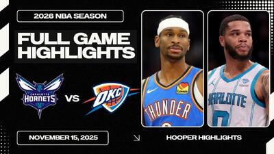  خلاصه بسکتبال شارلوت هورنتس - اوکلاهاما سیتی تاندر