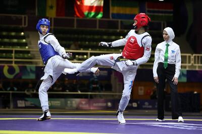  کسب مدال طلای تکواندو توسط ساینا کریمی