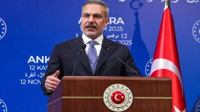 فیدان: آنکارا آماده پذیرش مسئولیت در غزه است و خواستار پایان اشغال است