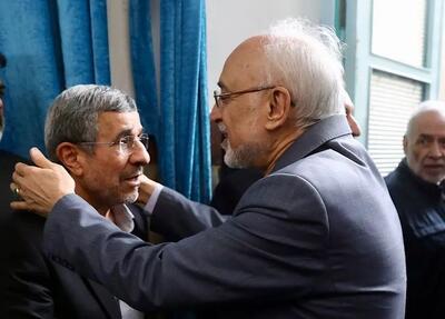  مراسم ختم خواهر محمود احمدی نژاد / گزارش تصویری