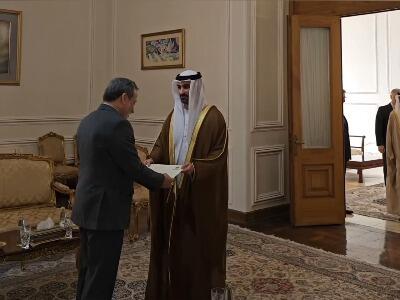  سفیر جدید امارات استوارنامه خود را تسلیم عراقچی کرد