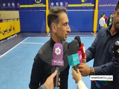  هاشم زاده: این تعداد گل زدن در لیگ برتر کار آسانی نیست