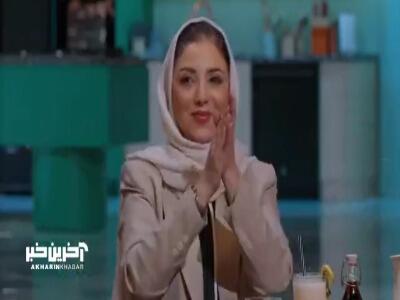  لحظه اهدای جایزه به برنده شفرونی؛ تندیس ابراهیم تاتلیس نصیبش شد