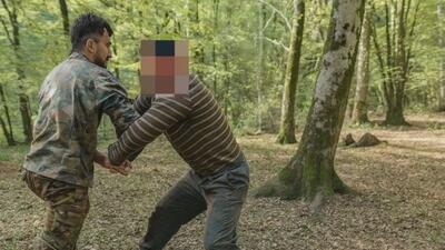  حمله به جنگلبانان آملی با داس و تبر