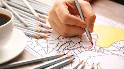  رنگ‌ آمیزی‌ کردن می‌تواند نوعی هنردرمانی باشد