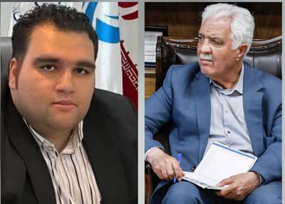  تبریک رئیس کانون کارگران بازنشسته تامین اجتماعی تهران به محمد برهانی