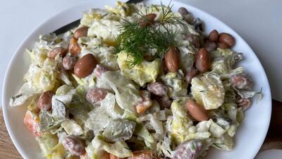  سالادی که هم لاغرتان می‌کند، هم سیر نگه‌تان می‌دارد