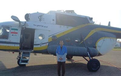  اعزام سه بالگرد برای مهار آتش‌سوزی جنگل‌های مرزن‌آباد چالوس