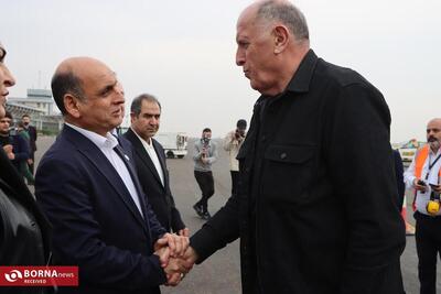  ورود نخست وزیر جمهوری داغستان روسیه به گیلان با استقبال استاندار گیلان