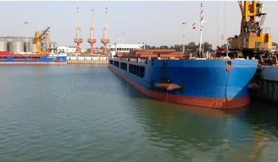  امیرآباد در مدار امنیت غذایی؛ سومین کشتی گندم کیفی پهلو گرفت