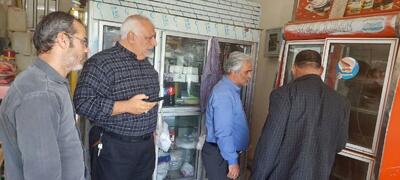  بازدید رئیس اداره دامپزشکی شهرستان بوئین‌زهرا از مراکز عرضه فرآورده‌های خام دامی دانسفهان