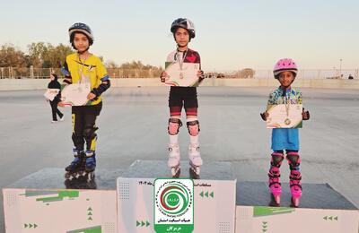  مسابقات اسکیت آماتور سرعت استانی یادواره شهید میلان صابر برگزار شد