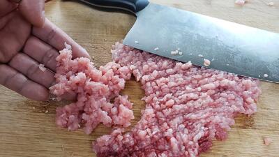  دیگه گوشت را چرخ نکنید! توی ۱ دقیقه بدون چرخگوشت گوشت را چرخ کنید