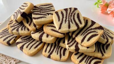  طرز تهیه کوکی های کره ای طرح دار در کمتر از ۱۰ دقیقه !