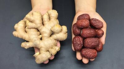  زنجبیل و خرما : زمستانی گرم با مخلوط زنجبیل و خرما