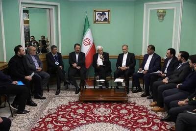  دیدار عارف با نمایندگان دانشجویان ایرانی دانشگاه‌های روسیه